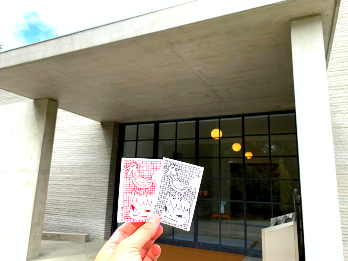奈良美智が手がける那須の美術館「N's YARD」カフェやグッズ、混雑、所要時間など