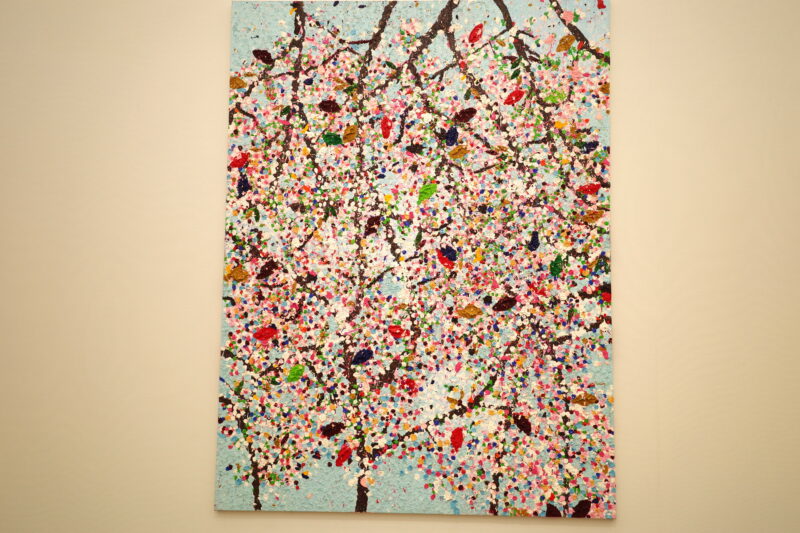 美術館で花見「ダミアン・ハースト 桜」の感想。混雑状況や所要時間など 