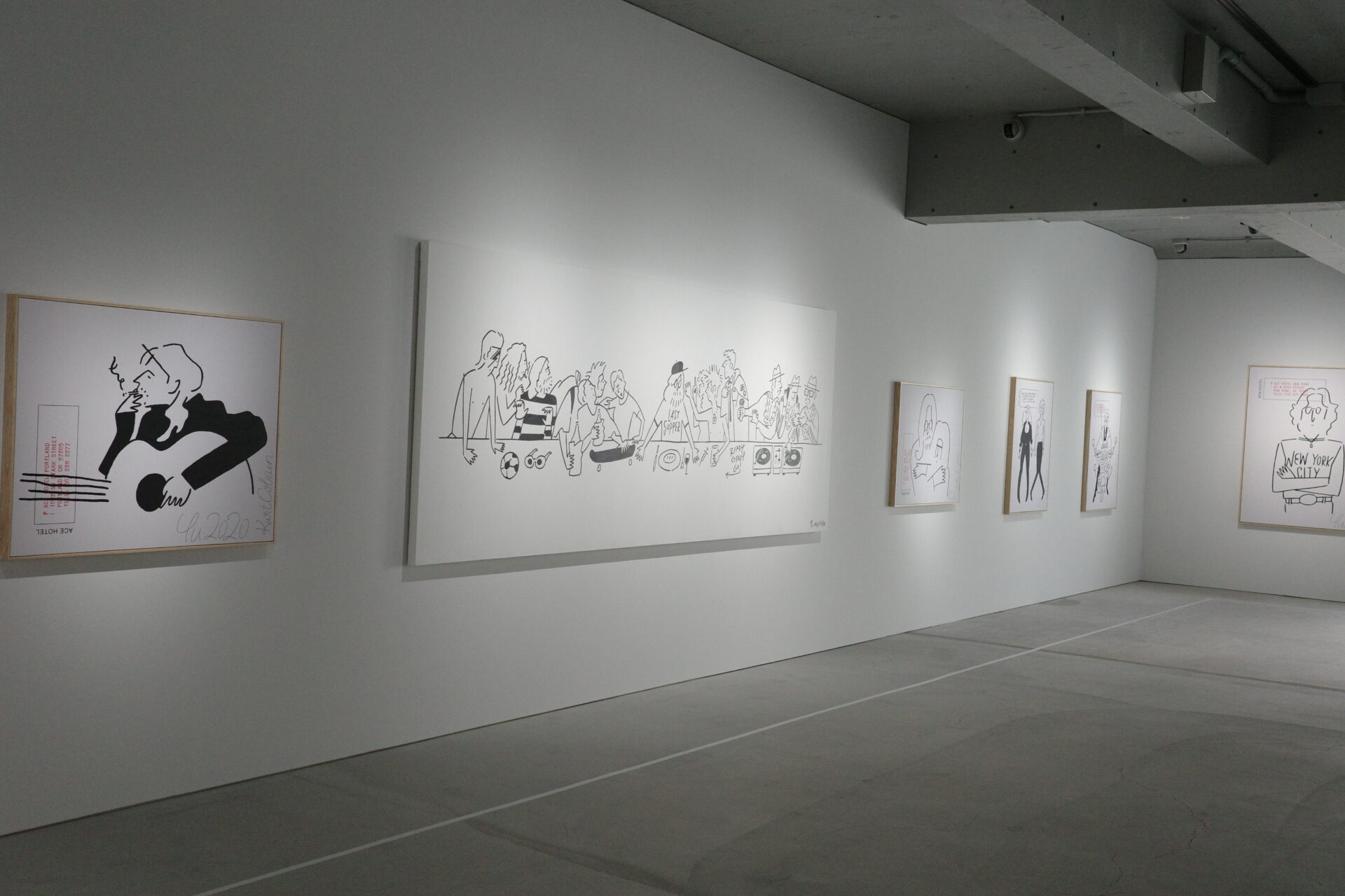 長場雄の個展「Pink Nude」が代官山の新スペースLurf MUSEUMで開催中 