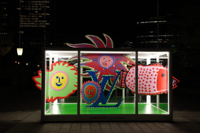 「ルイ・ヴィトン×草間彌生」コラボ　東京のインスタレーション作品のアクセスや展示期間、そして感想