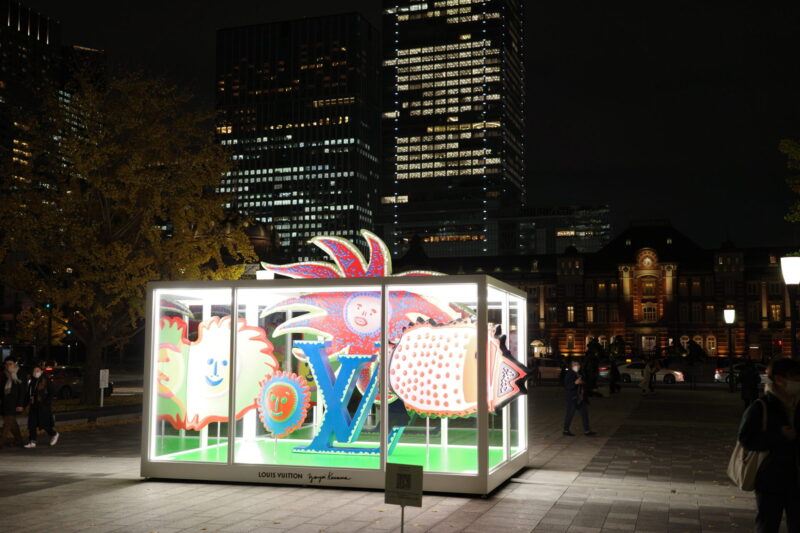 「ルイ・ヴィトン×草間彌生」コラボ　東京のインスタレーション作品のアクセスや展示期間、そして感想