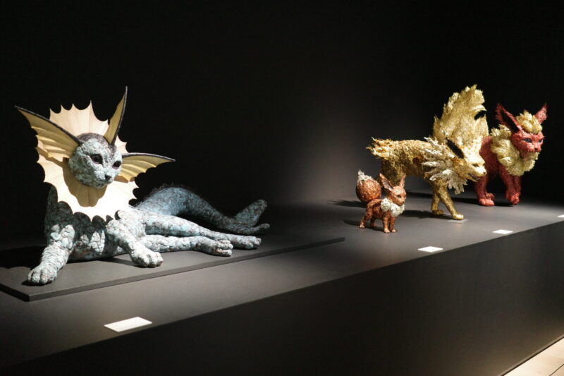 麻布台ヒルズギャラリー「ポケモン×工芸展」に行った感想。チケットやグッズ、所要時間に混雑状況