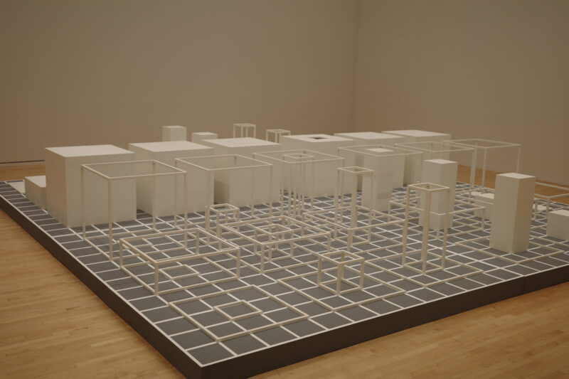 東京都現代美術館で開催「ソル・ルウィット オープン・ストラクチャー」展に行った感想。所要時間や混雑状況など